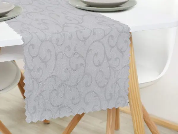 Teflonový běhoun šedý zámecký vzor značky Škodák