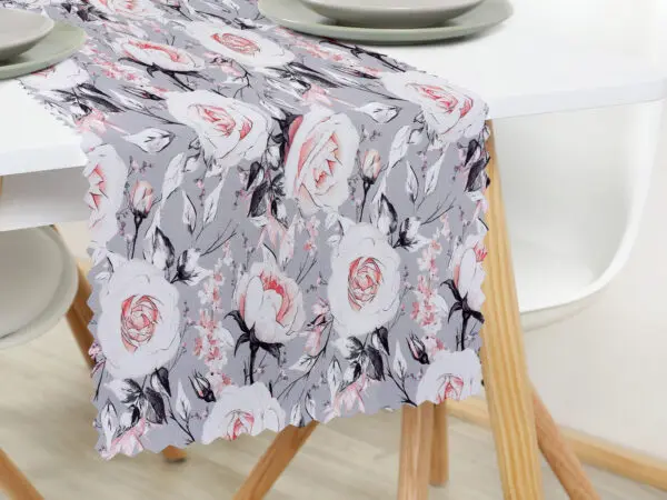 Teflonový běhoun růže na šedé značky Škodák