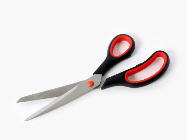 Nůžky červené