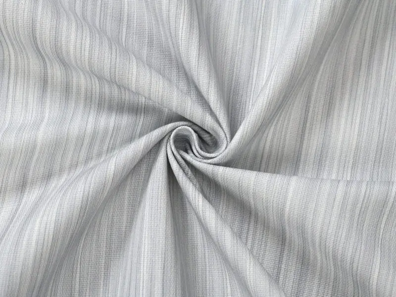Dekorační látka VALORA - světle modrý proužek - metráž šířka 140 cm - Image 5