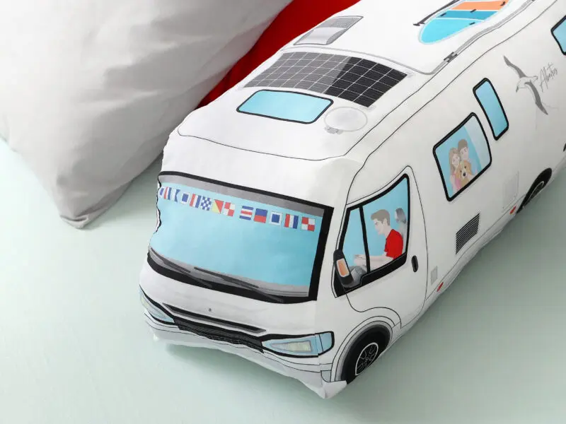 Polštář 3D karavan 50x20x20 cm značky Škodák