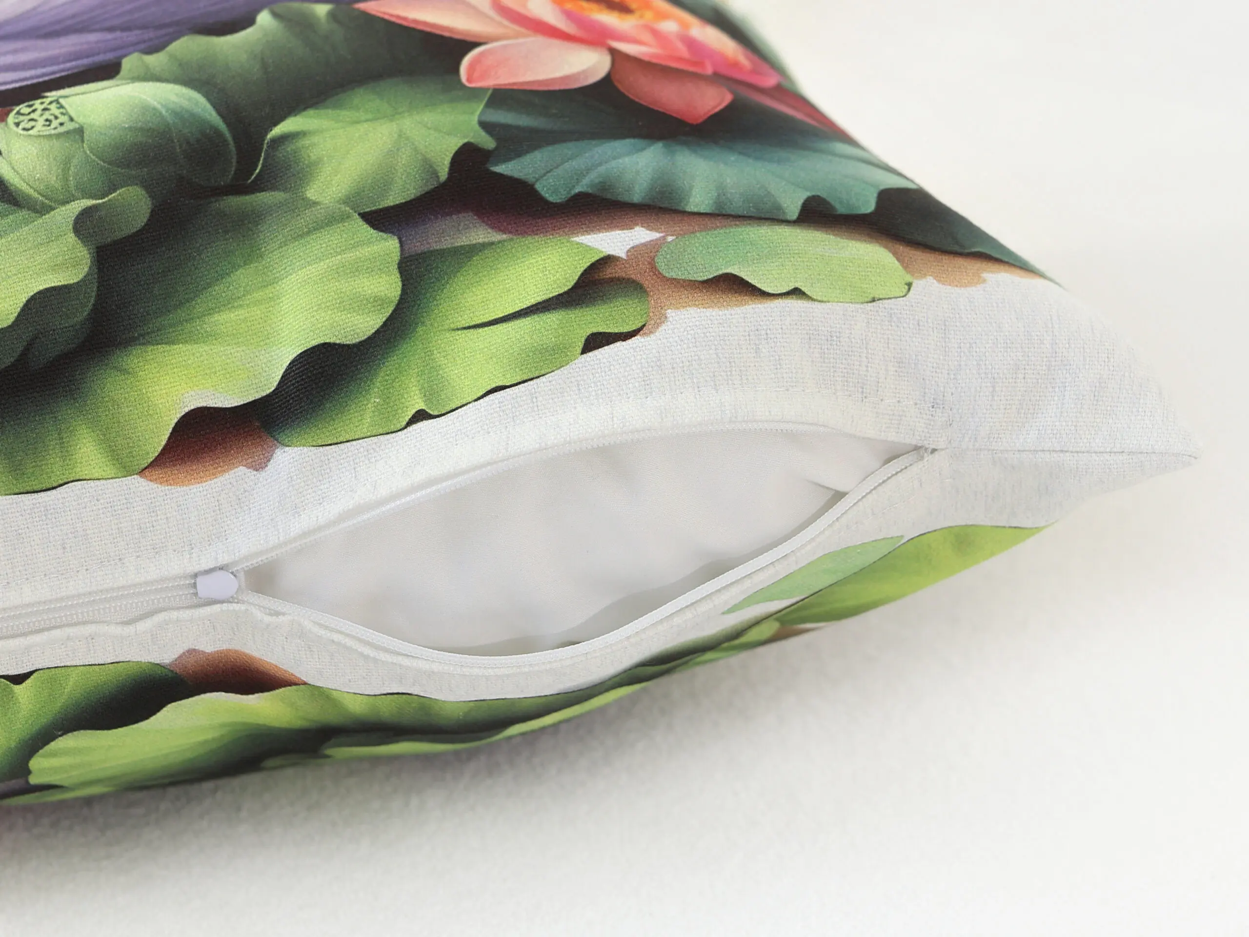 Dekorační povlak na polštář labuť