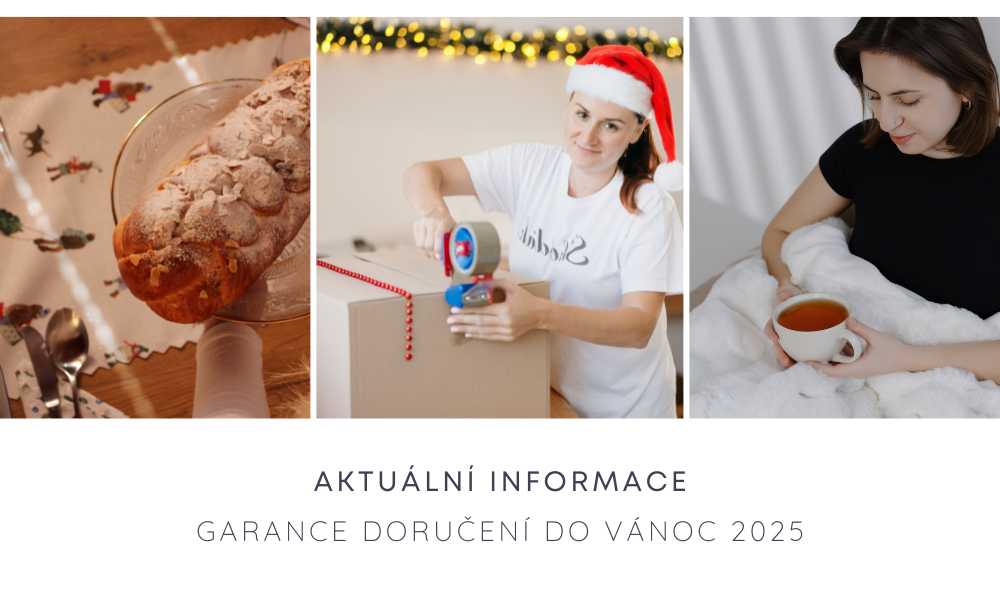 Aktuální informace k dodání do Vánoc 2025