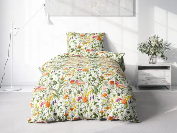 Hotelové povlečení Simone - akvarelová louka