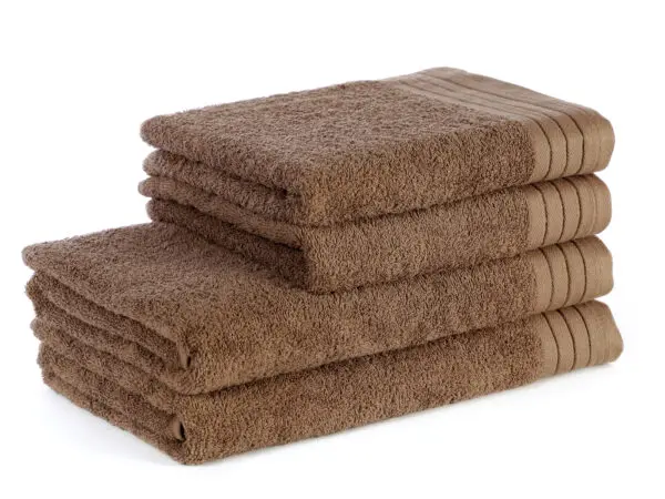 Froté ručník / osuška hnědá MARION.