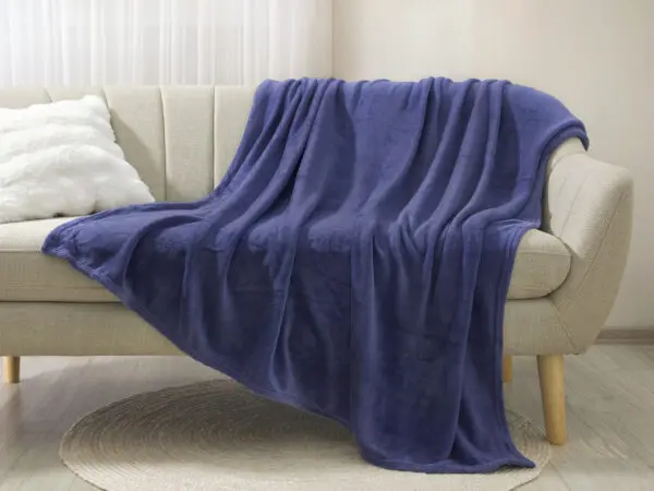 Deka Mikroflanel modrá jeans 150x200 cm