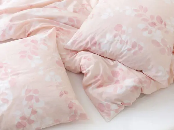 Bavlněné povlečení růžové kvítečka