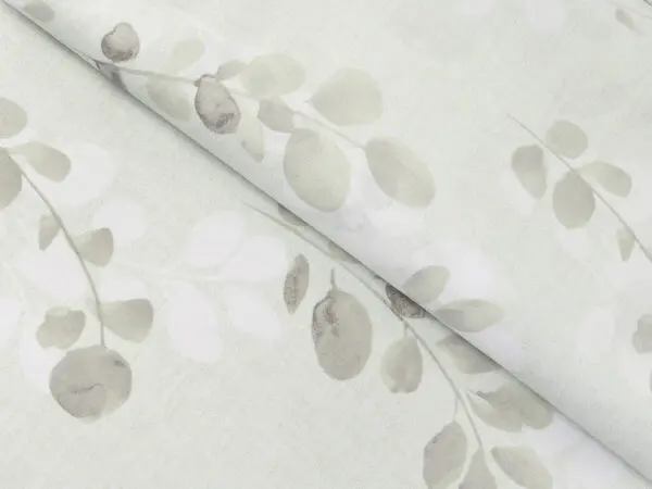 Bavlněná látka zelené kvítečka metráž šířka 145 cm