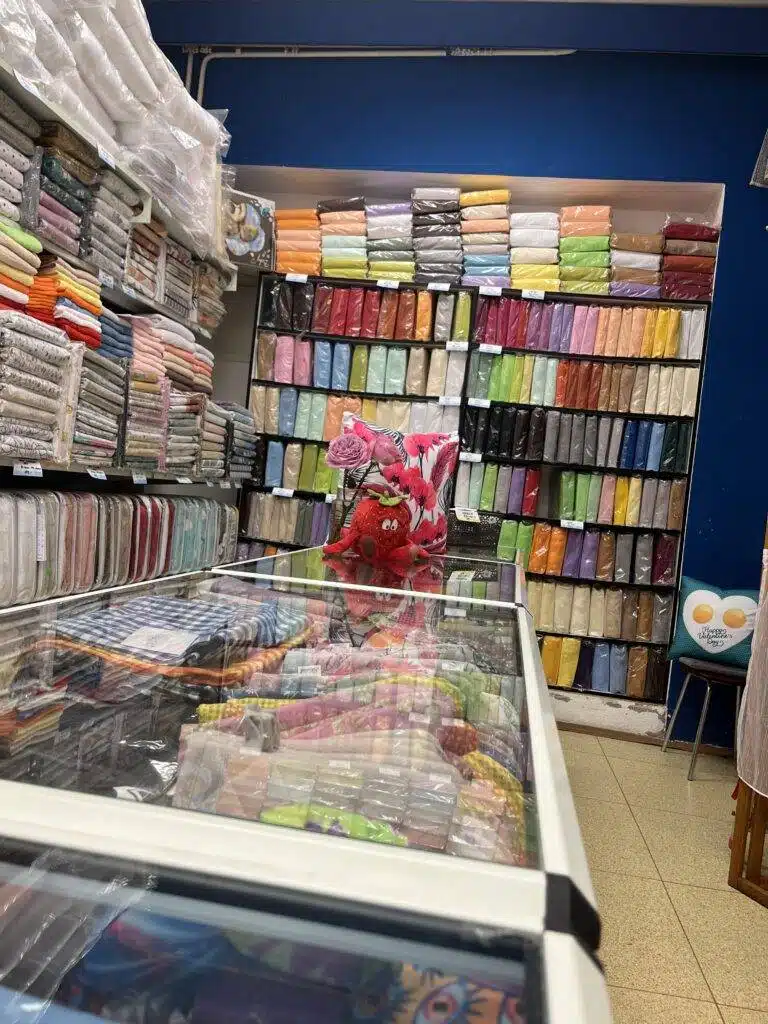 Fotka Prodejny Bytový Textil Škodák ze vnitř.