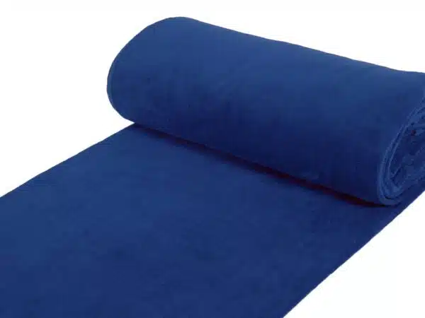 Froté VELUR metráž královsky modrá značky Škodák.