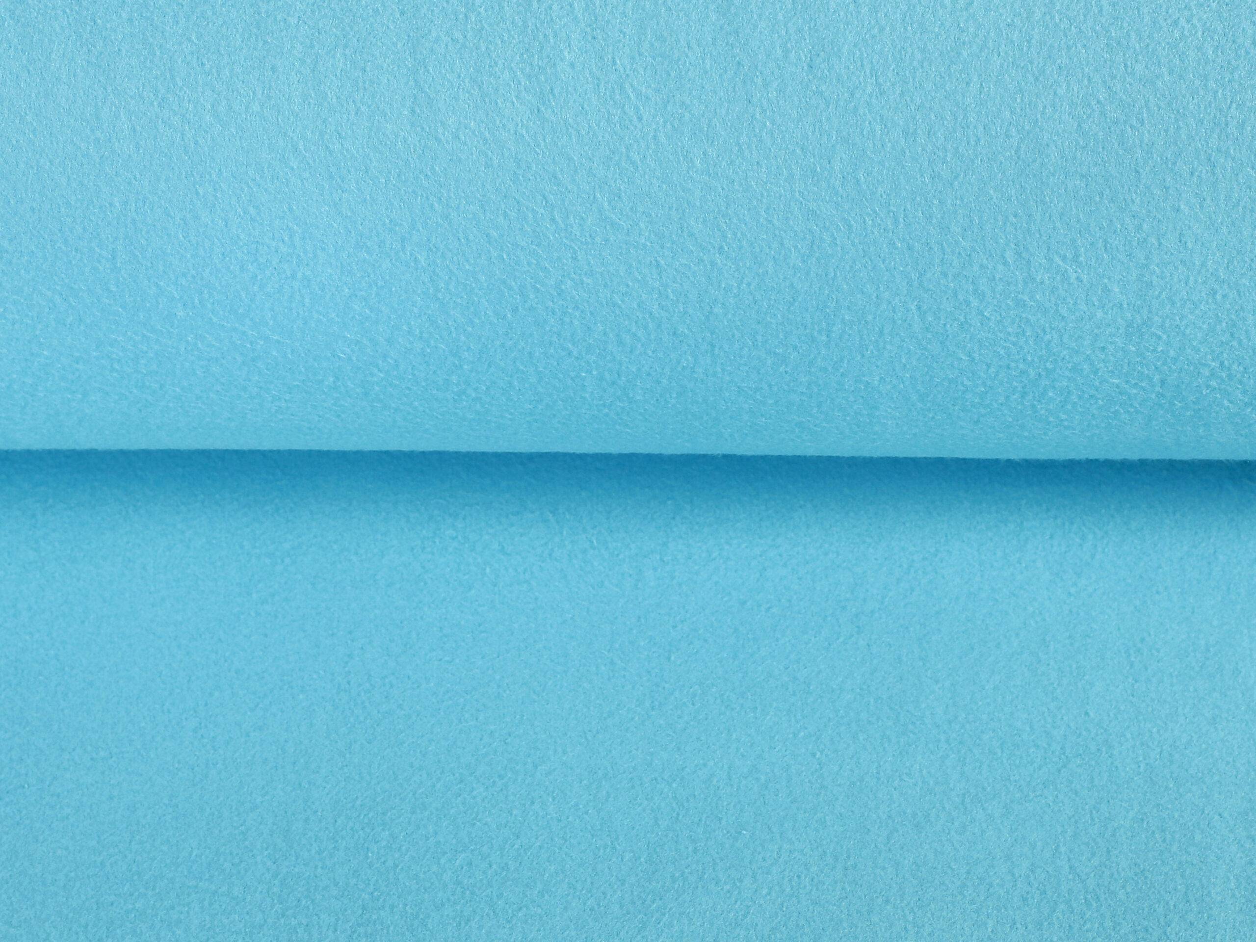 Polar Fleece tyrkys metráž značky Škodák.