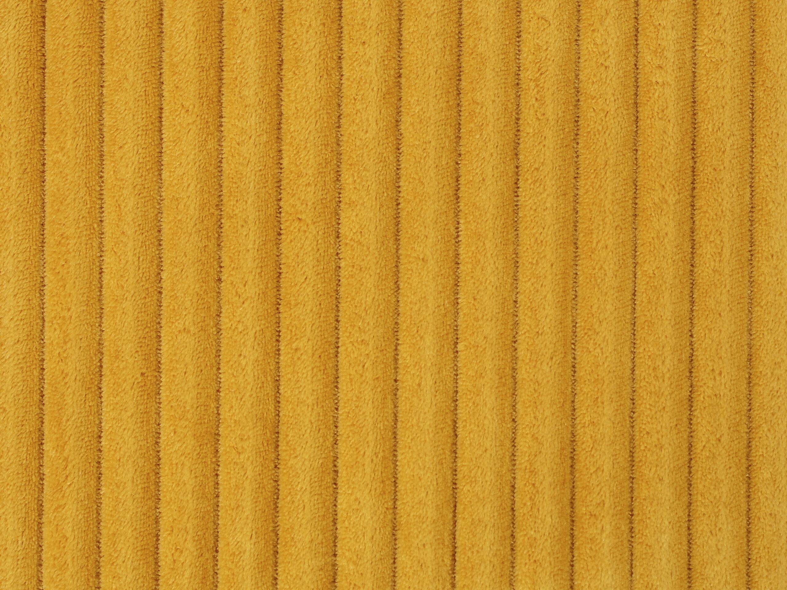 Látka Minky metráž hořčicová značky Škodák.