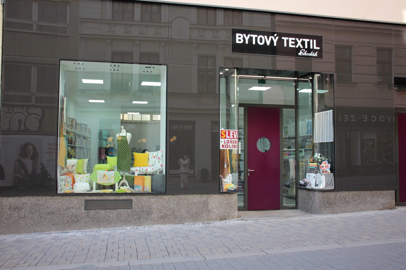 Kamenná Prodejna Bytový Textil Škodák Brno Jánská