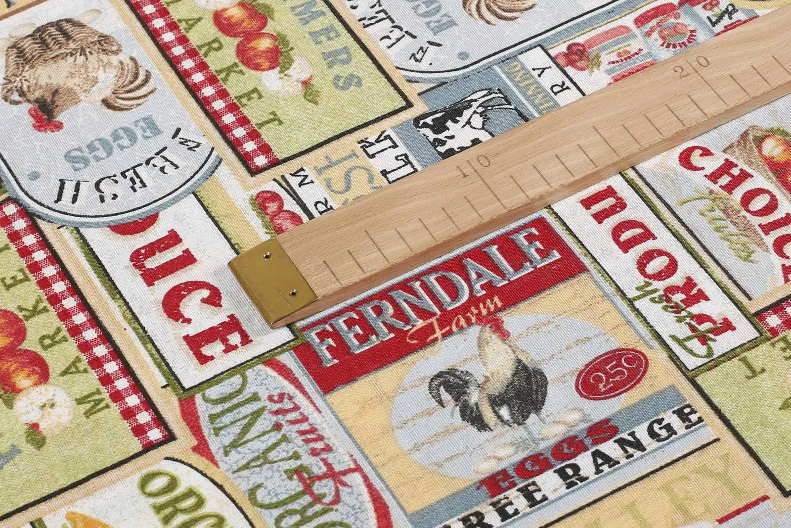 LONETA se vzorem farma metráž Škodák