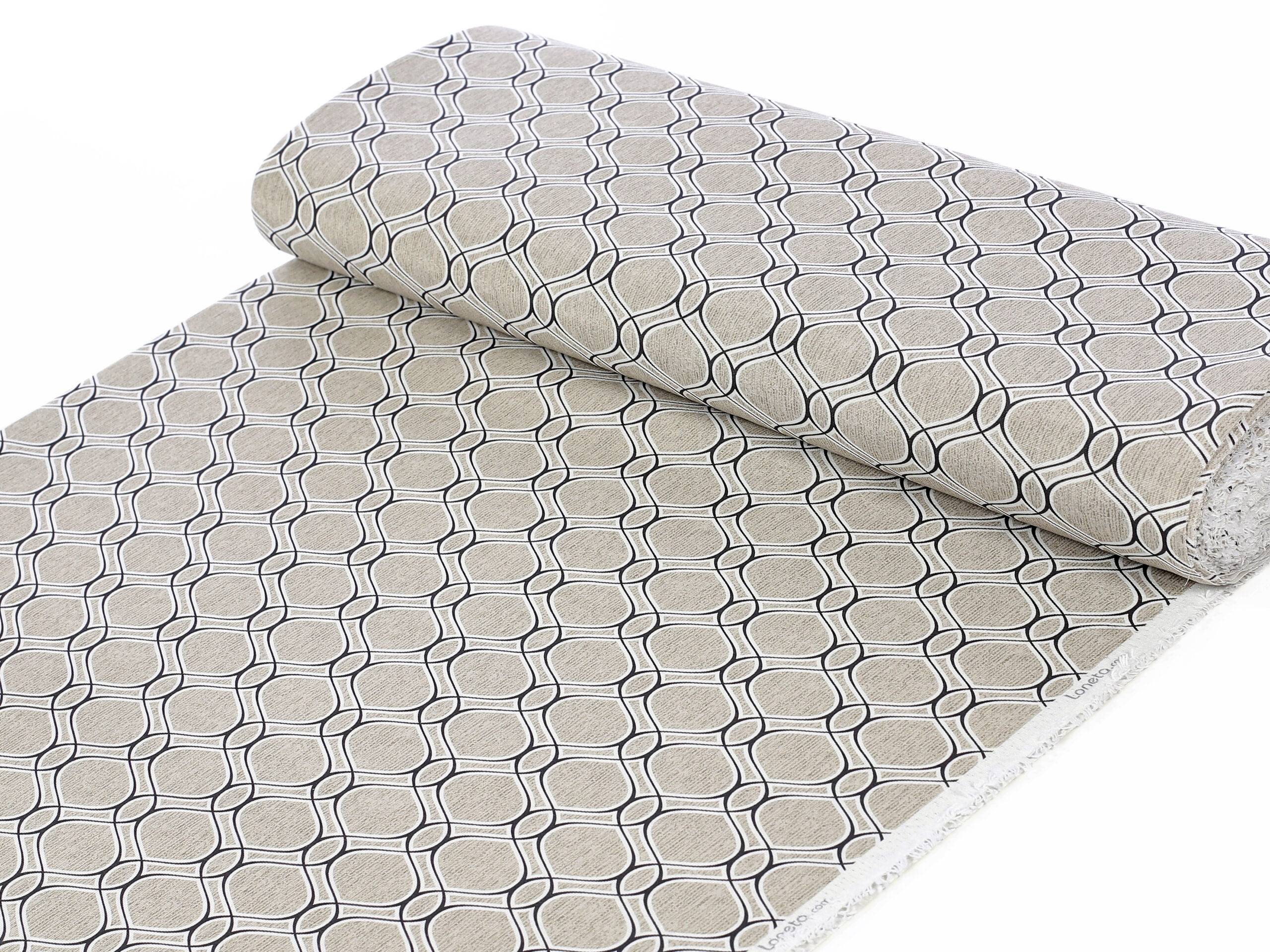 LONETA se vzorem plastický ornament metráž Škodák