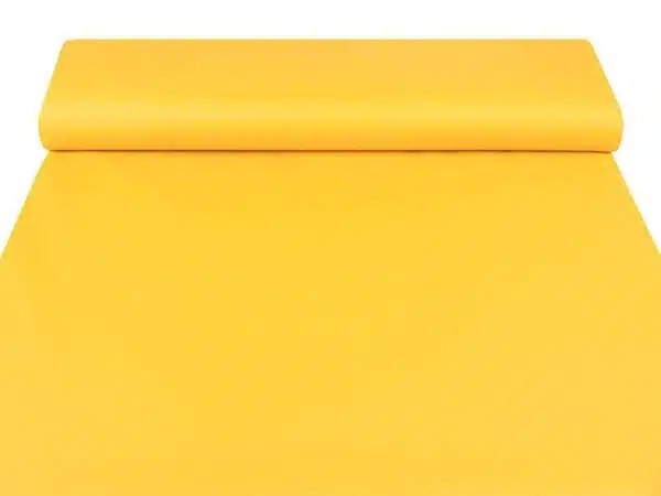 Žlutá slunečníkovina nepromokavá metráž značky Škodák.