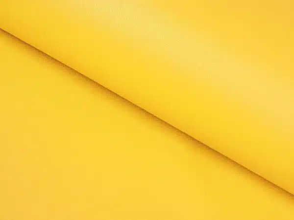 Žlutá slunečníkovina nepromokavá metráž značky Škodák.