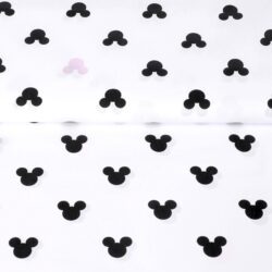 Bavlněná látka mickey mouse na světle růžové metráž značky Škodák.