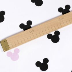Bavlněná látka mickey mouse na světle růžové metráž značky Škodák.