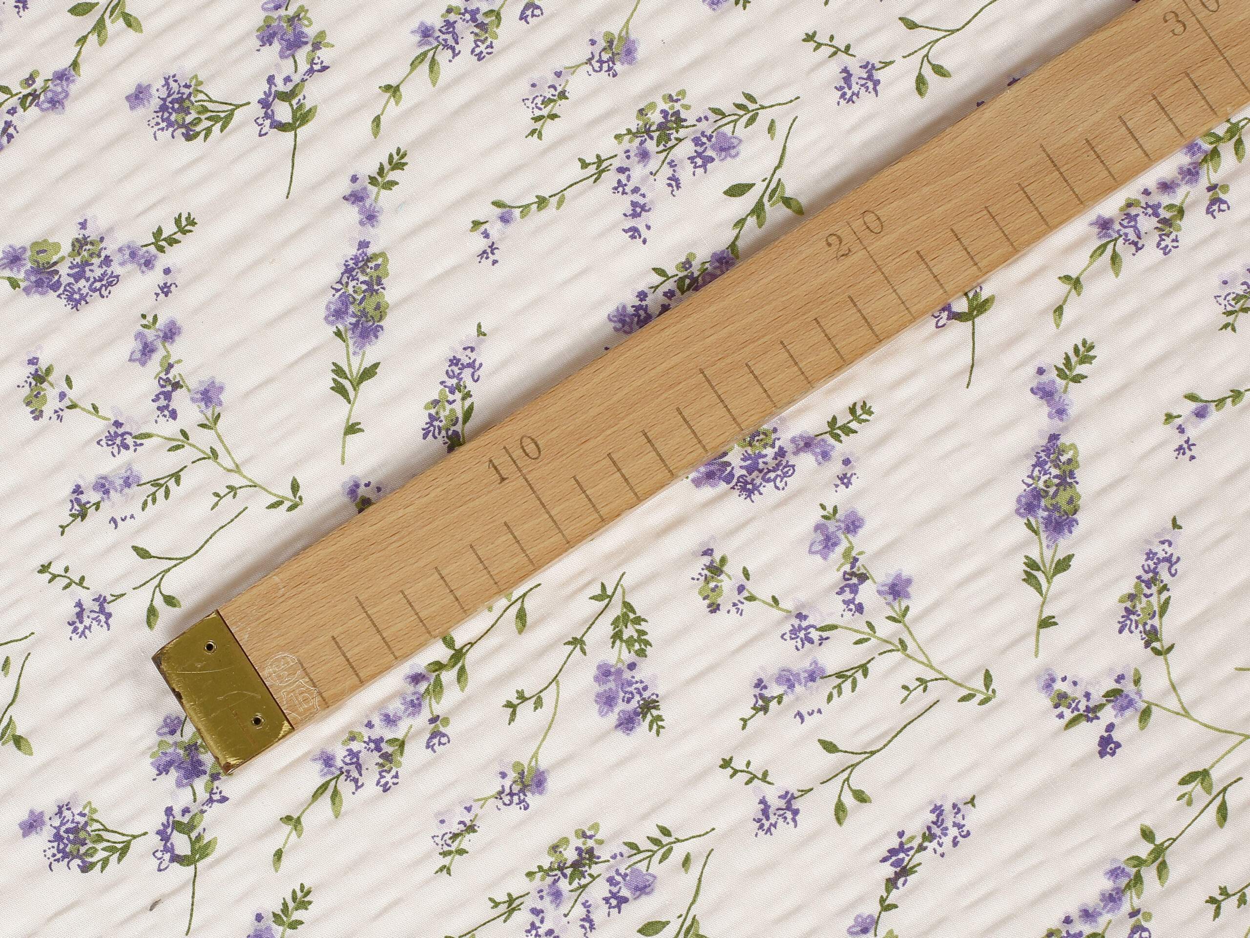 Krepová látka levandule metráž značky Škodák.