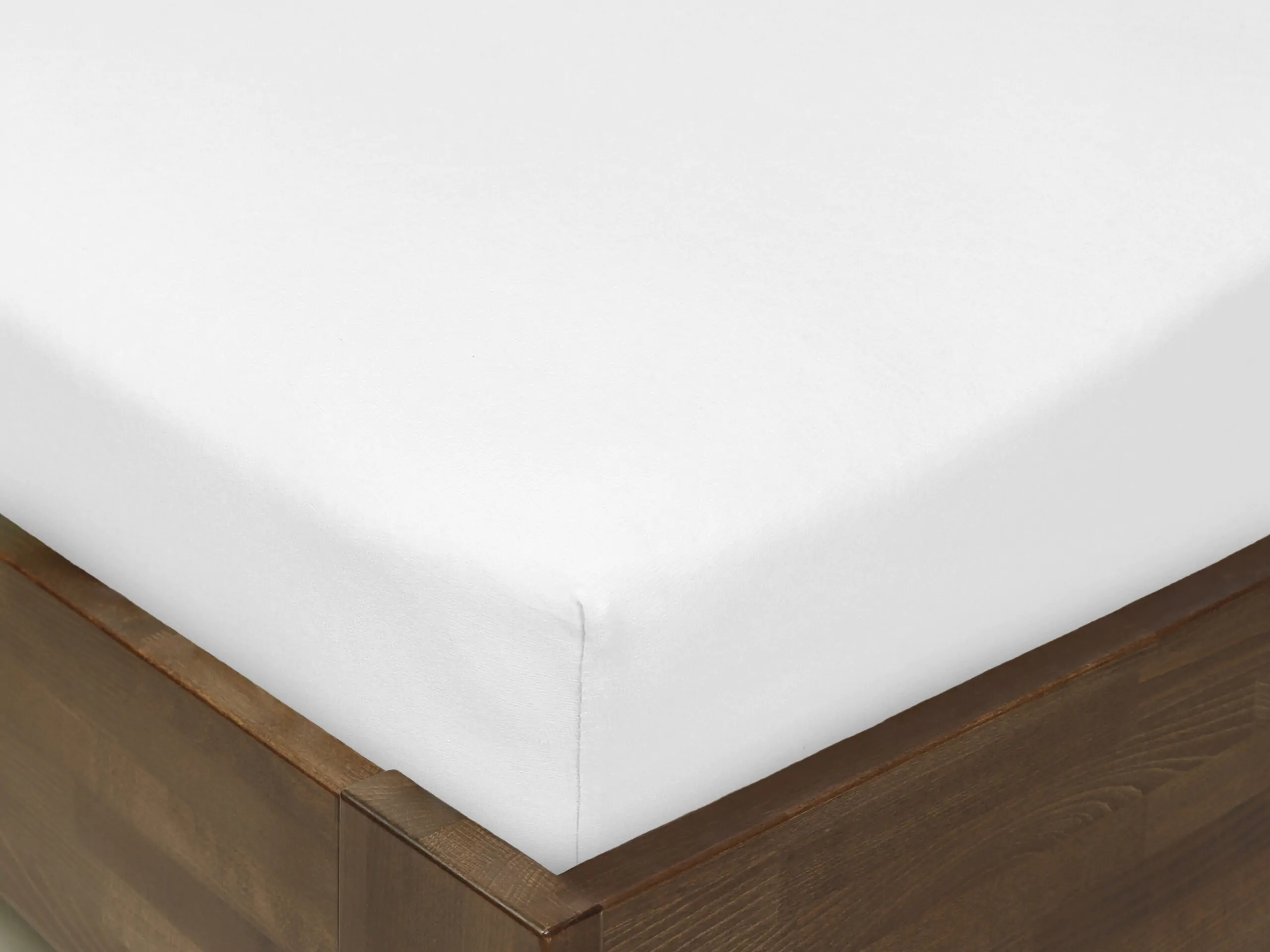 Jersey prostěradlo bílé značky Škodák