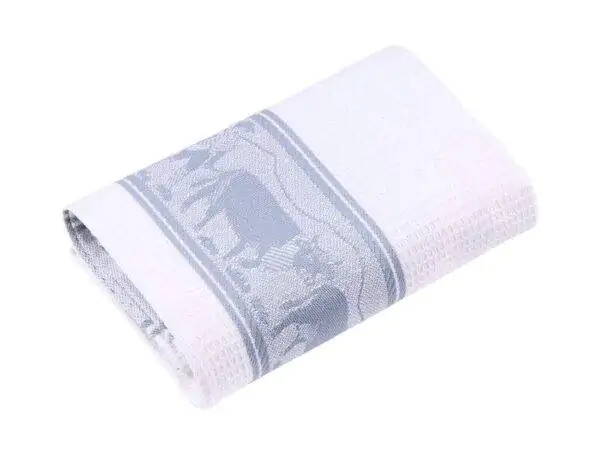 Žakárová utěrka pán s býkem 50x70cm značky Škodák.