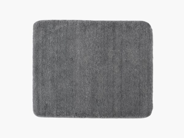 Dlouhochlupá koupelnová předložka / kobereček šedá značky Škodák