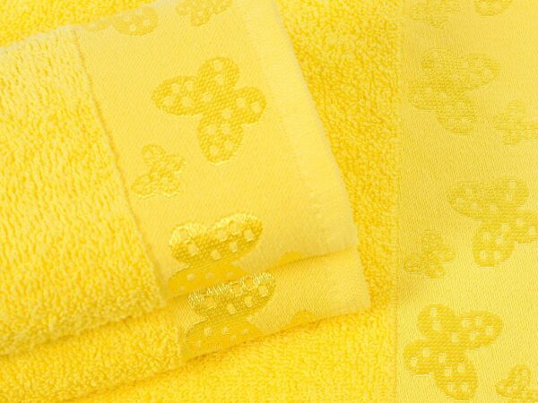 Froté ručník žlutý - Stelaco značky Škodák.