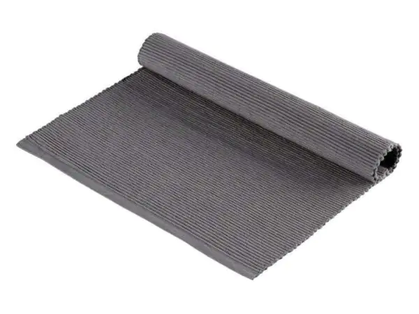 Bavlněné rolovací prostírání šedé značky Škodák