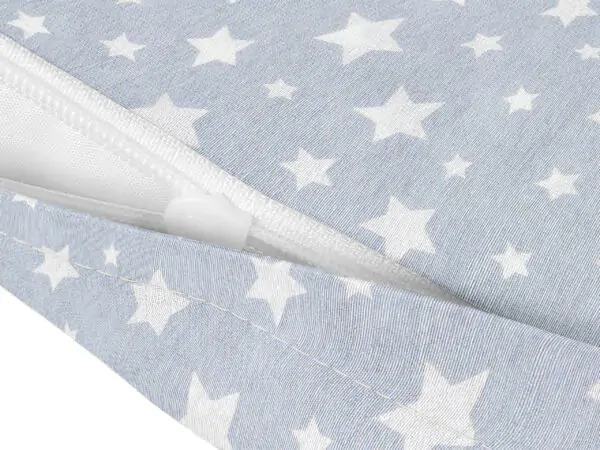 Povlak na polštář Loneta hvězdičky na šedé značky Škodák