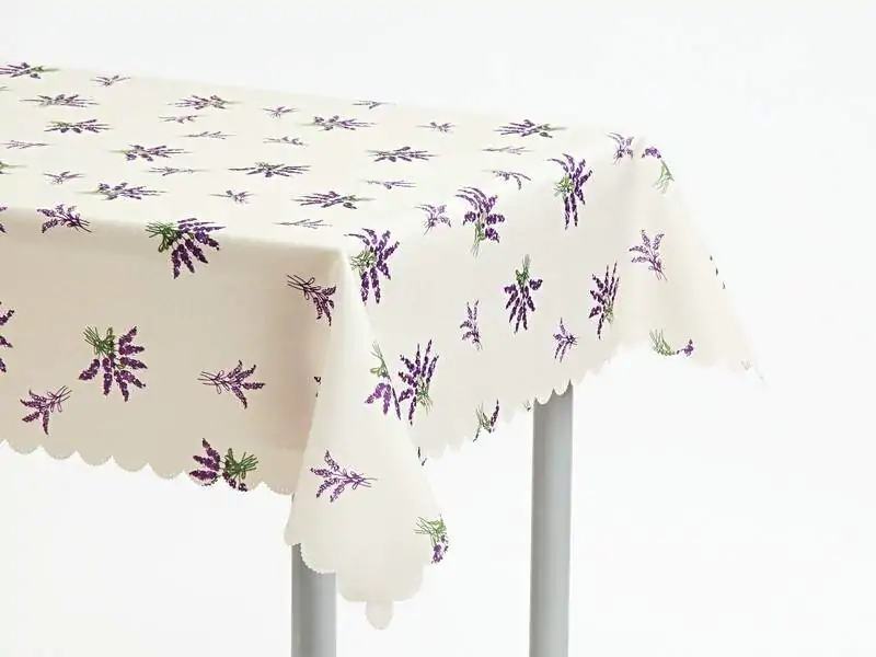 Teflonový ubrus květinový vzor levandule značky Škodák