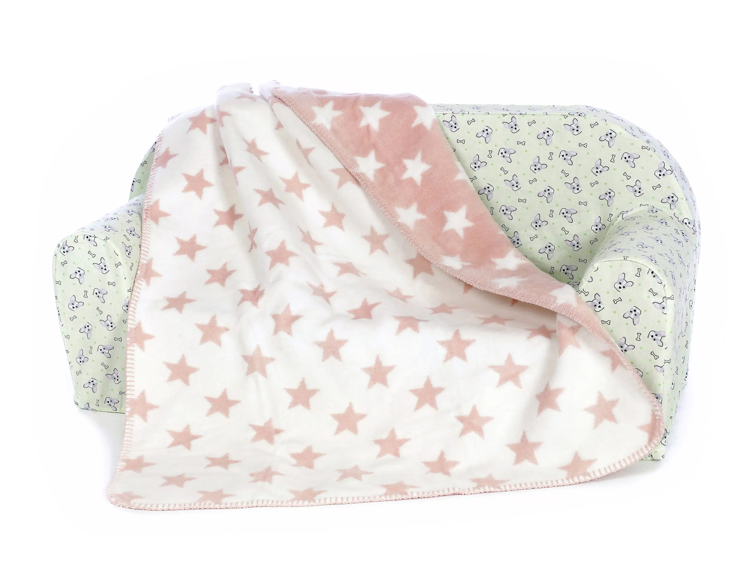 Dětská česaná deka Melisa hvězdičky 75x100 cm.