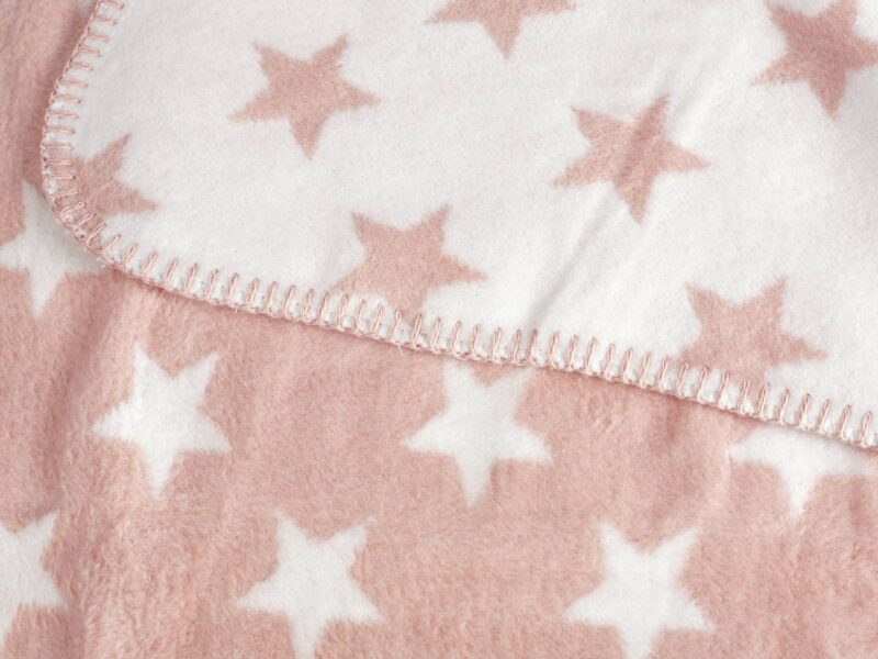 Dětská česaná deka Melisa hvězdičky 75x100 cm.