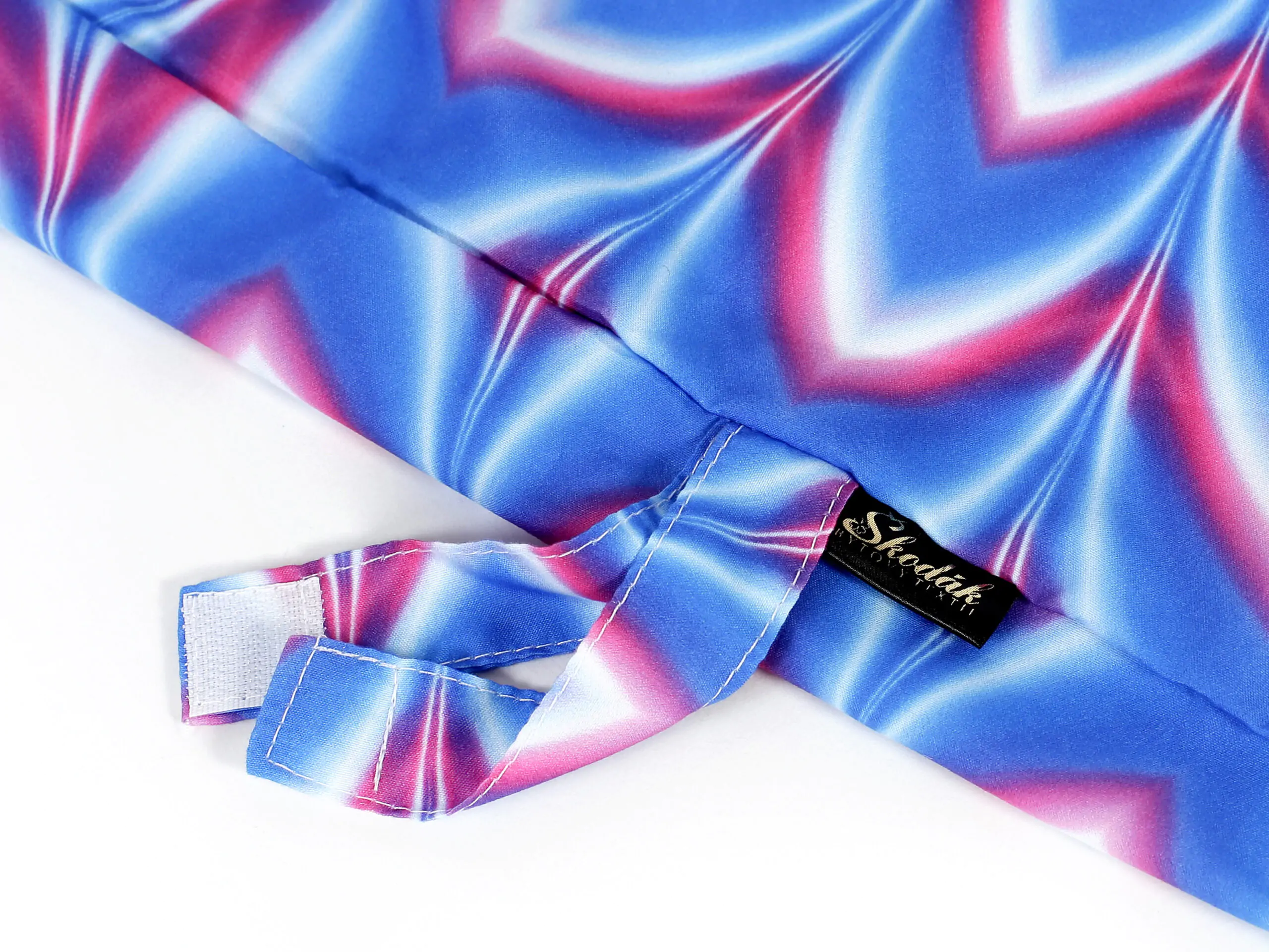 Nákupní taška psychedelic modrá značky Škodák