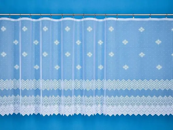 Žakárová záclona ornamenty vzor 3653 značky Škodák.