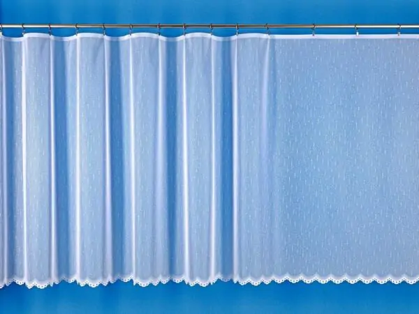 Žakárová záclona déšť vzor 3787 značky Škodák.