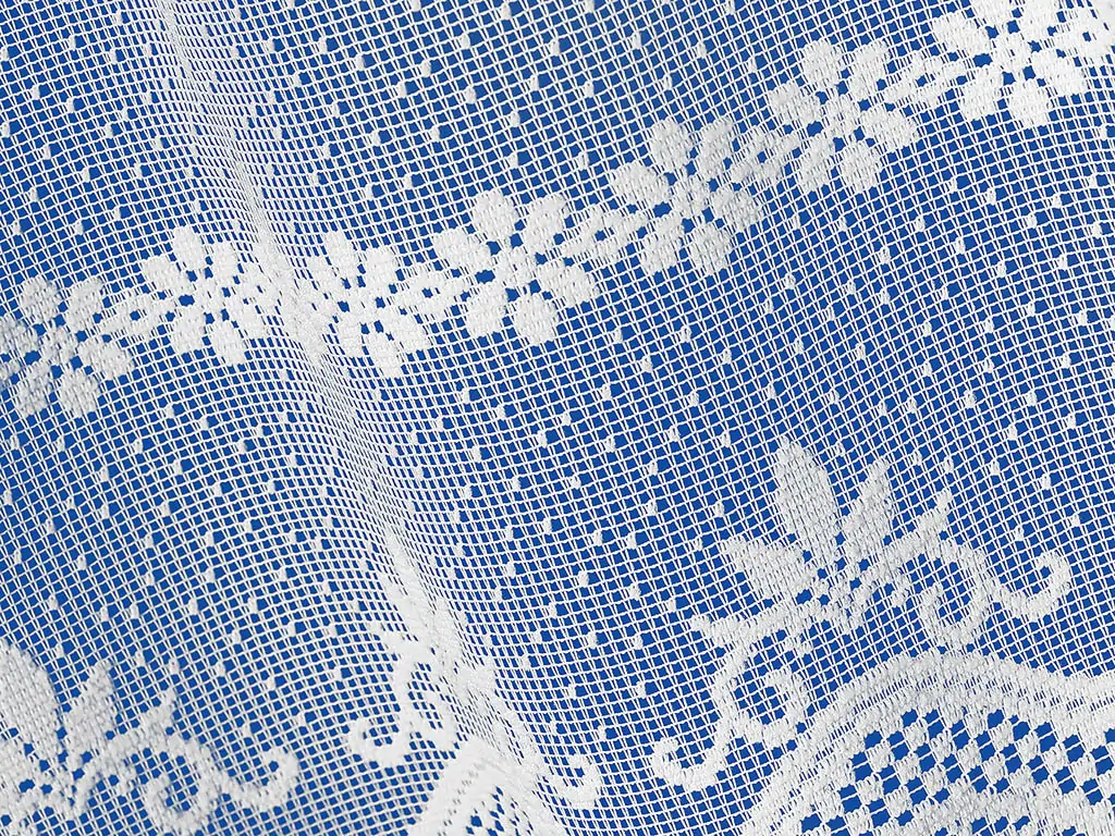 Žakárová záclona ornamenty vzor 3828 značky Škodák.