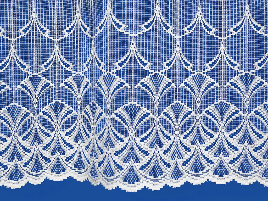 Žakárová záclona ornamenty vzor 3845 značky Škodák.