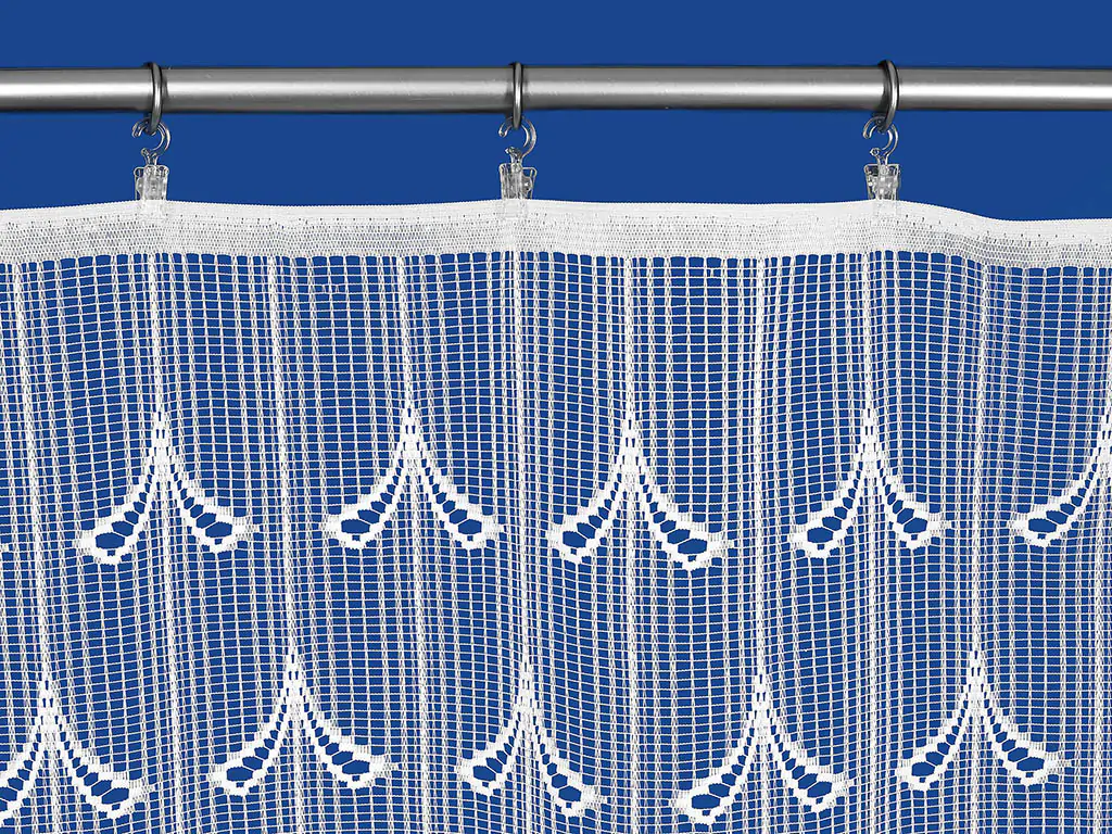 Žakárová záclona ornamenty vzor 3845 značky Škodák.