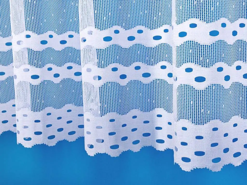 Žakárová záclona řetízek vzor 33318 značky Škodák.