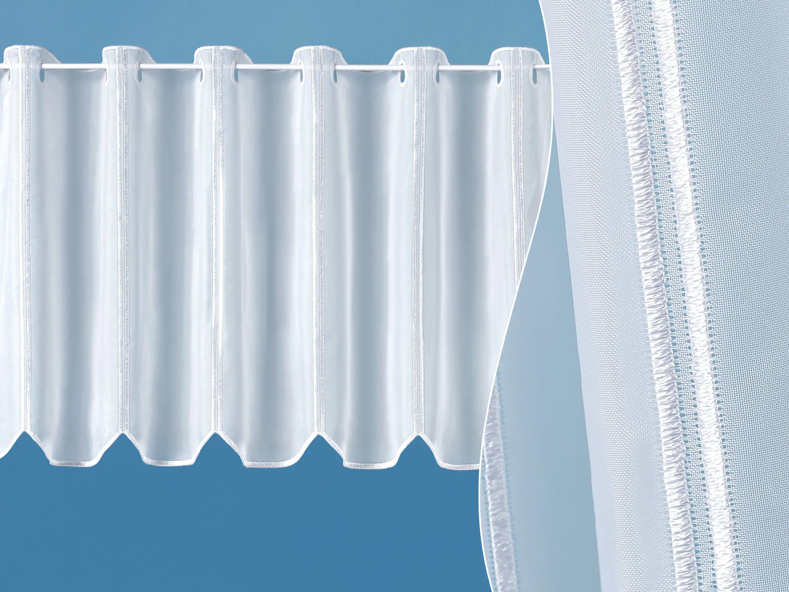 Vitrážková záclona proužek - vzor 247121 značky Škodák.