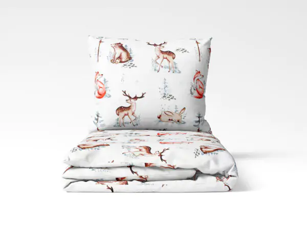 Bavlněné povlečení jeleni značky Škodák.