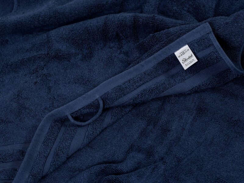 Luxusní froté ručník / osuška půlnoční modrá značky Škodák