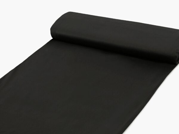 Bavlněný satén antracitový značky Škodák.