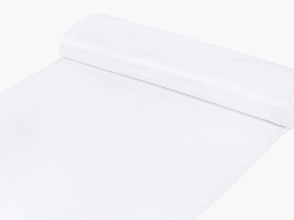 Jednobarevný TEFLON Atlas bílá metráž Škodák