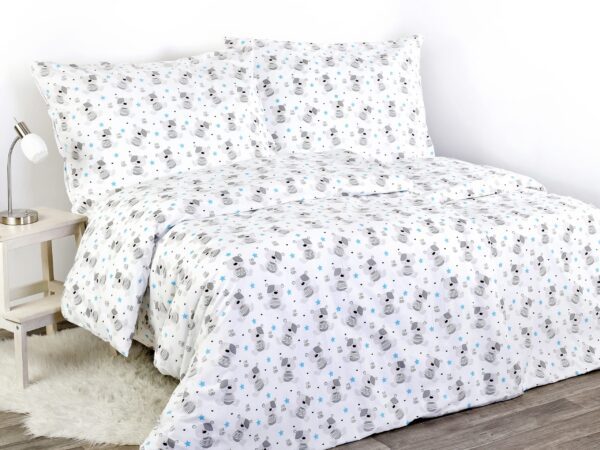 Bavlněné povlečení medvídci a hvězdy značky Škodák