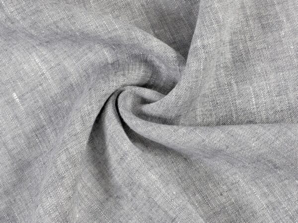 Lněná látka šedivá režná metráž značky Škodák