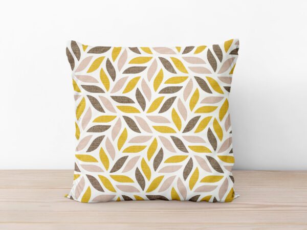 Bavlněný povlak na polštář podzimní vintage listy značky Škodák