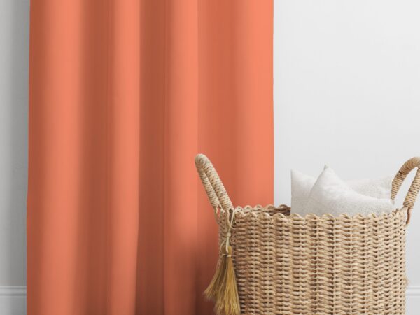 Dekorační závěs Loneta korálový značky Škodák