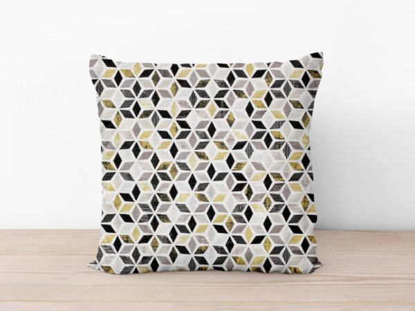 Povlak na polštář zlatá mozaika Loneta značky Škodák.